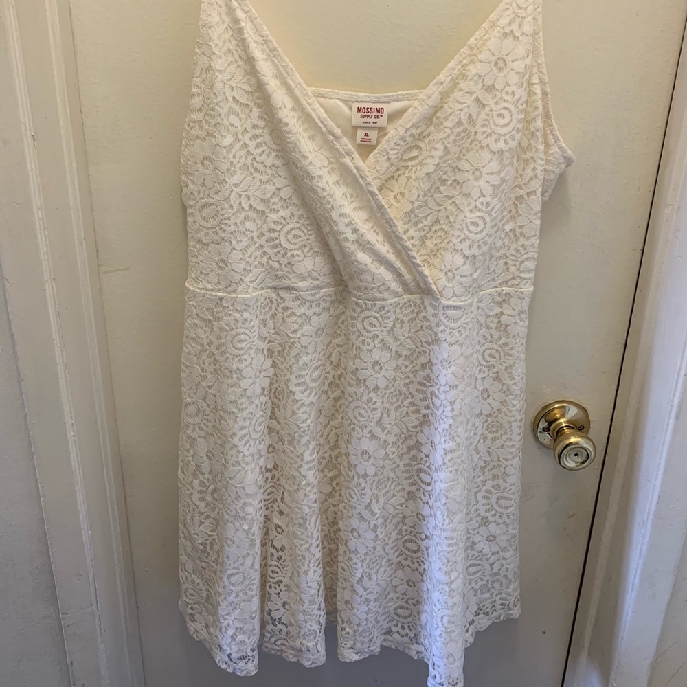 Off white lace dress
